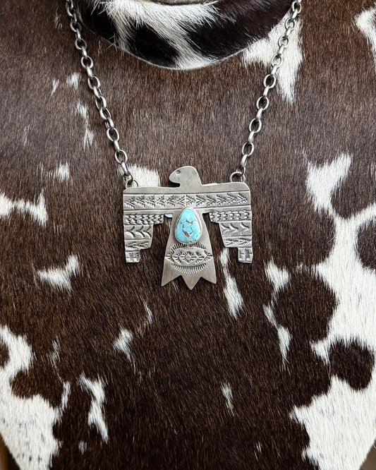 Golden Hills Thunderbird Necklace *Native