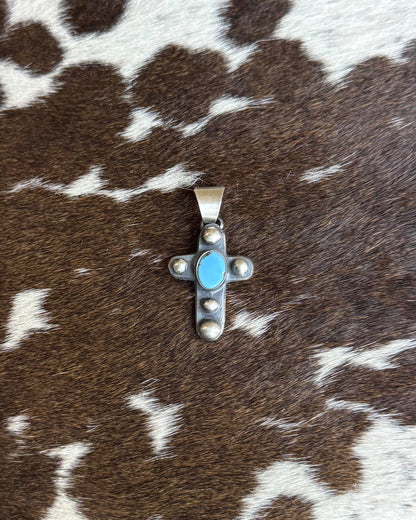 Golden Hills Studded Cross Pendant *Native
