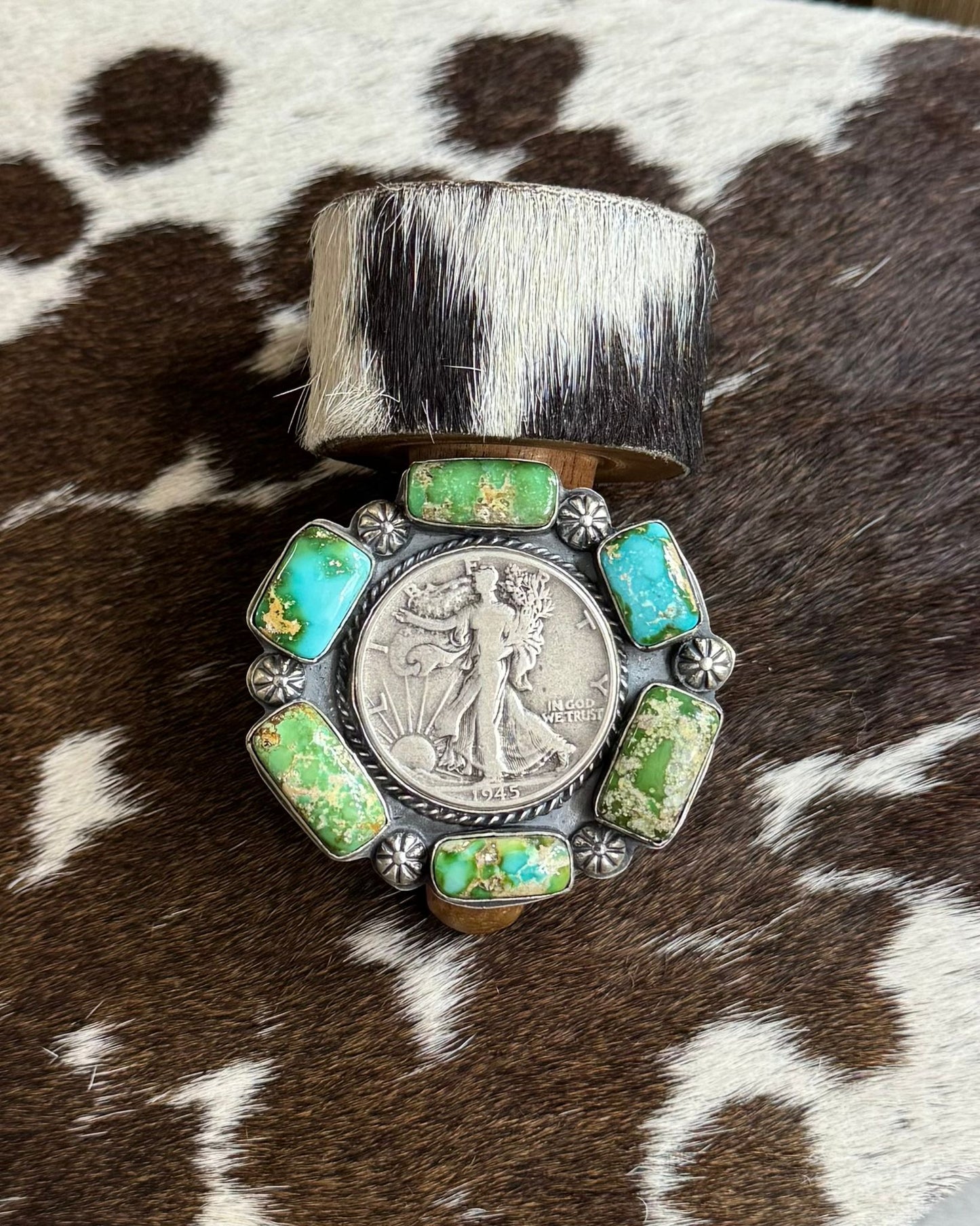 Sonoran 1945 Liberty Coin Ring *Native