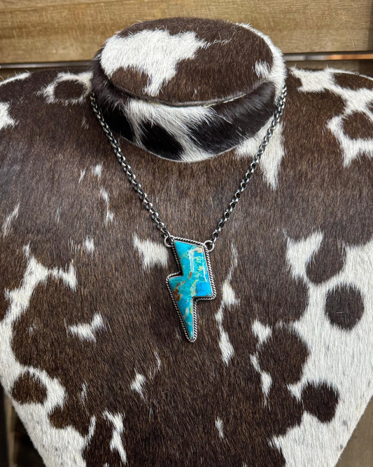 Lightning Bolt Necklace*Native