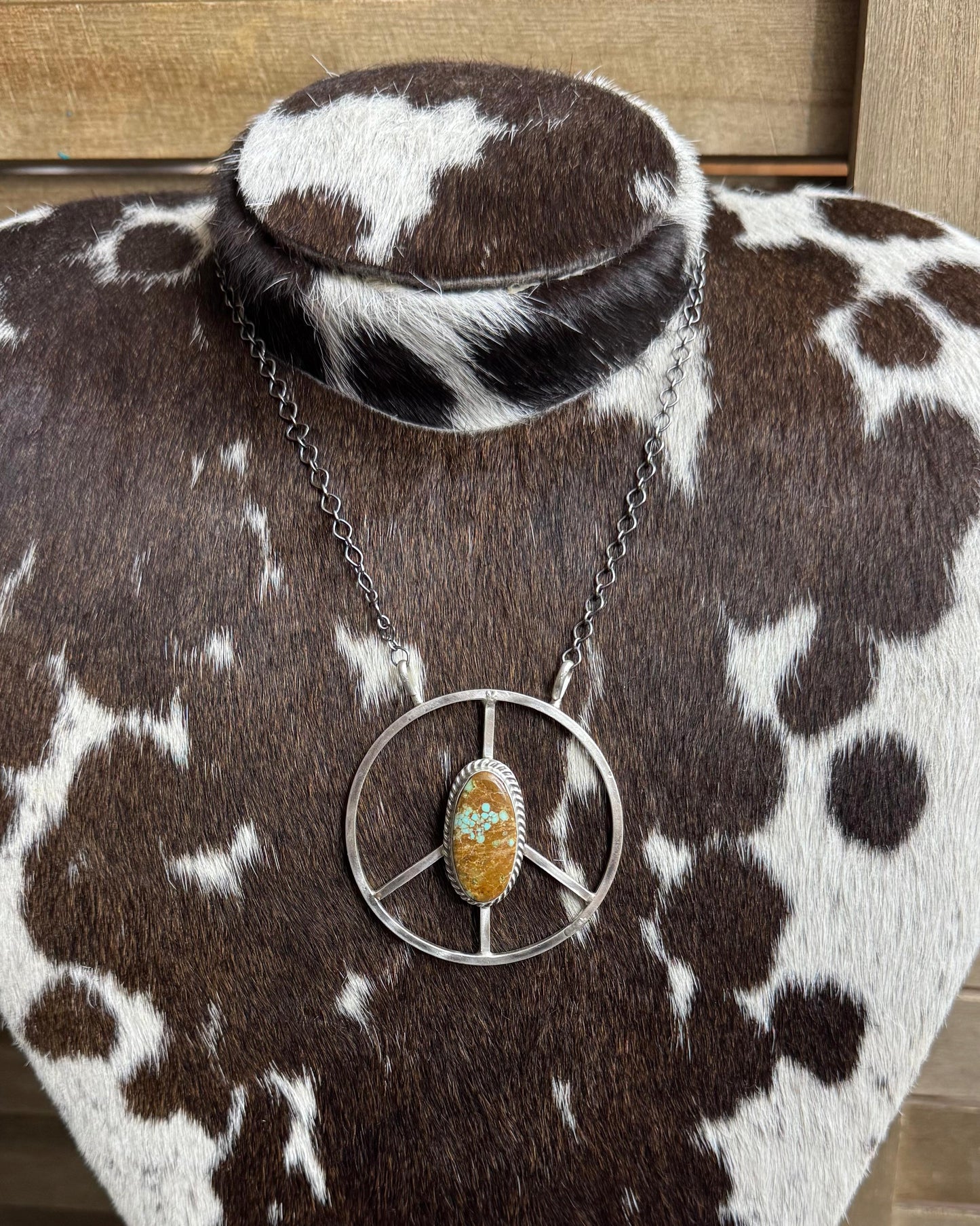 #8 Peace Sign Necklace *Native