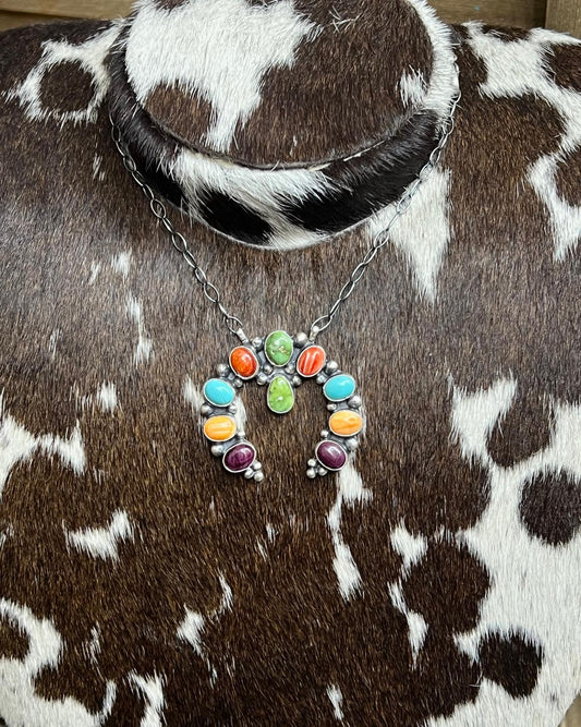 Multi Stone Naja Necklace *Native