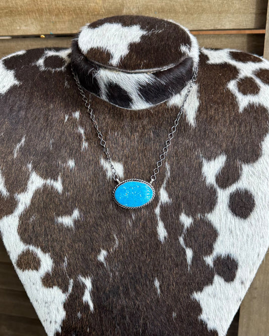 Blue Ridge Oval Necklace *Native
