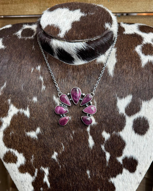 Purple Spiny Naja Necklace *Native