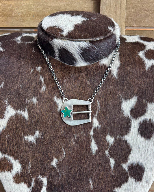 Buckle Star Necklace *Native