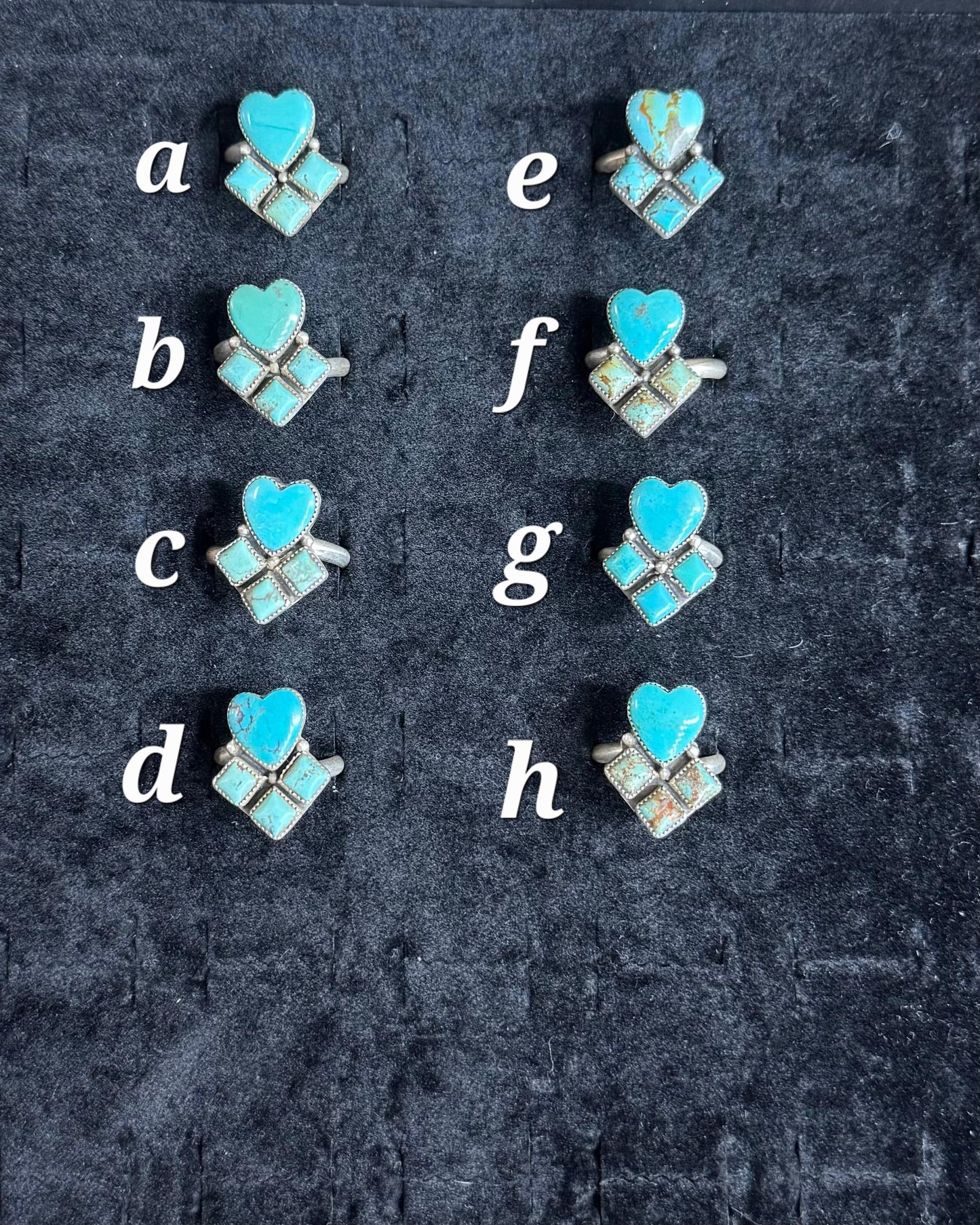 Heart Geometric Cluster Ring* Native