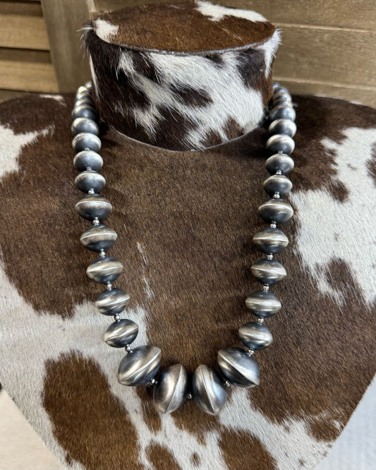 22” Handmade Navajo Pearls *Sharon Cooley