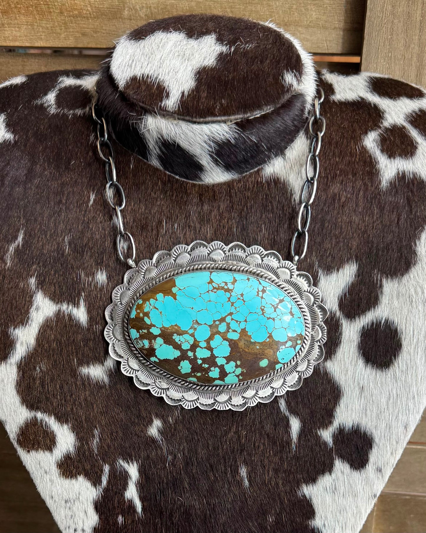 XL #8 Oval Statement Necklace *Native