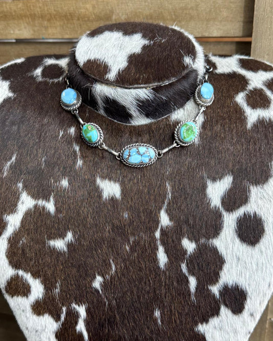 Sonoran & Golden Hills 5 Stone Choker *Native