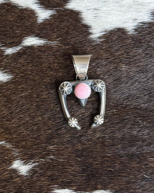 Pink Conch Naja Pendant *Native