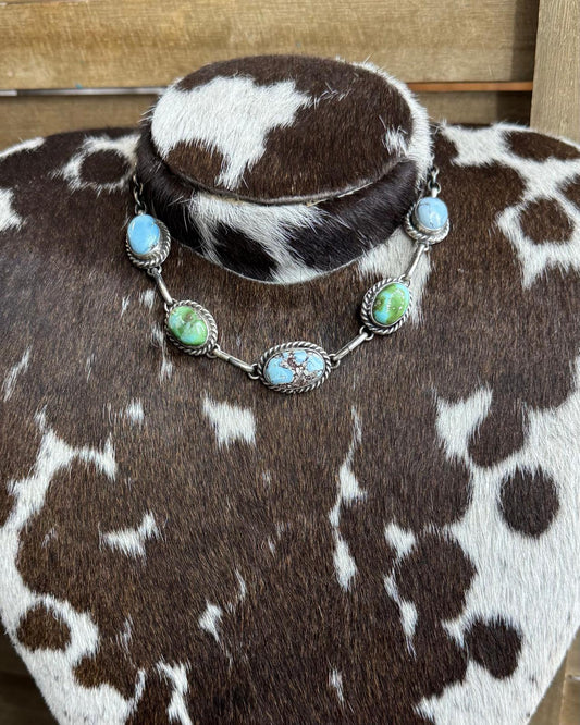 Sonoran & Golden Hills 5 Stone Choker *Native