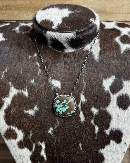 16.5" Mine #8 Square Necklace *Native