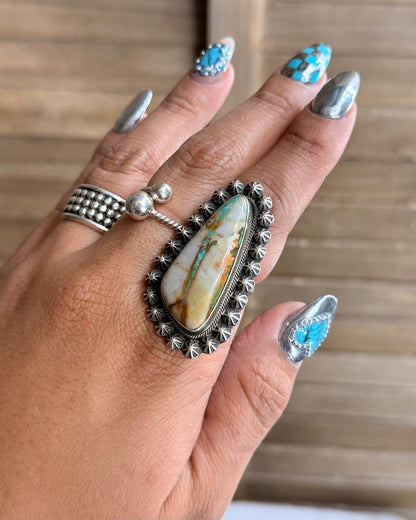 Royston Ribbon Studded Ring