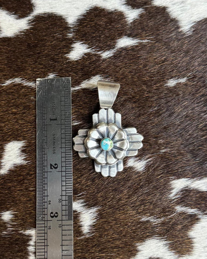 Chimney Butte Sonoran Cross Flower Pendant *Native