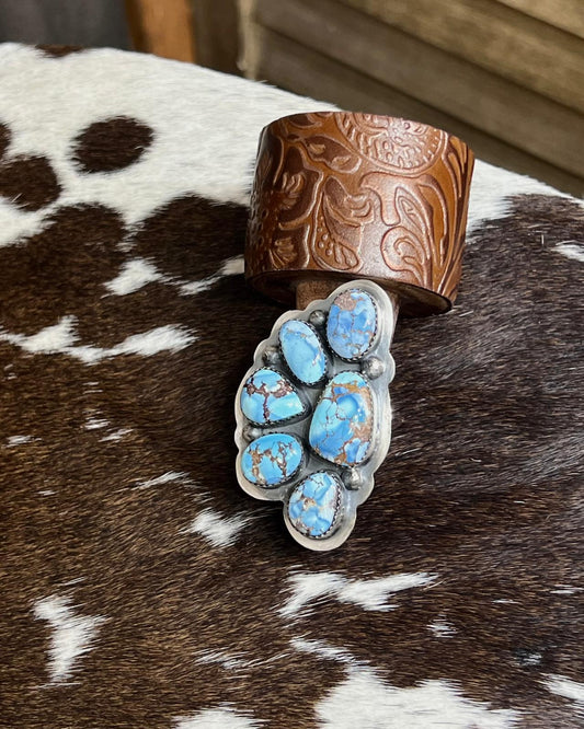 Golden Hills Half Cluster Ring *Native