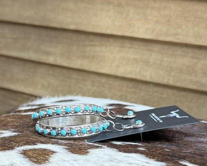 Snake Eye Stud Dangle Earrings *Native