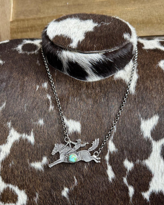 20” Cowboy Sonoran Necklace *Native