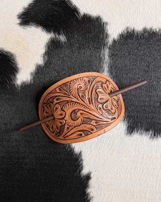 Tooled Stick Barrette
