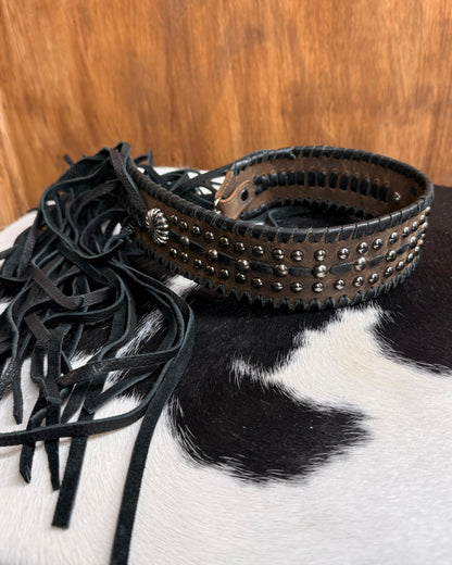 27” Concho Studded Shoulder Strap