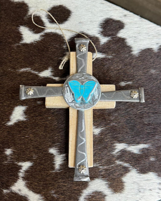 Decorative Butterfly Cross *Native