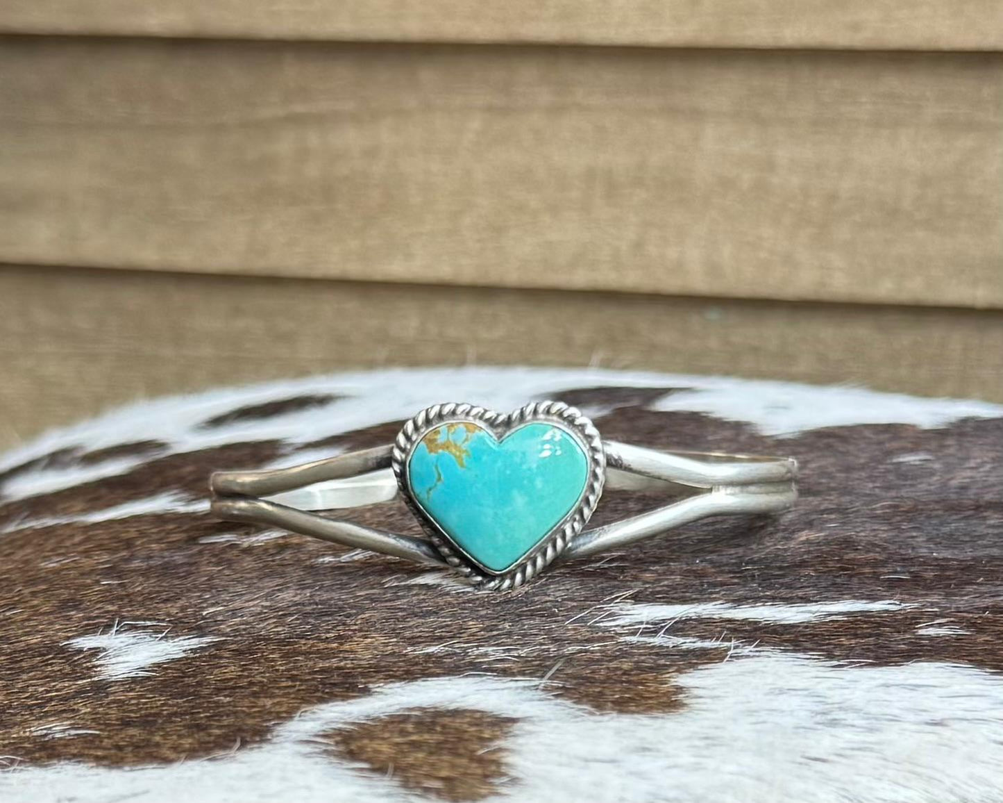 Heart Cuff Kingman *Native