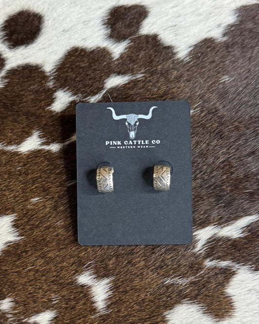 Mini Hugger Hoop Earrings *Native