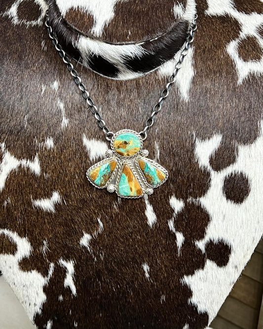 Half Cluster Necklace *Native
