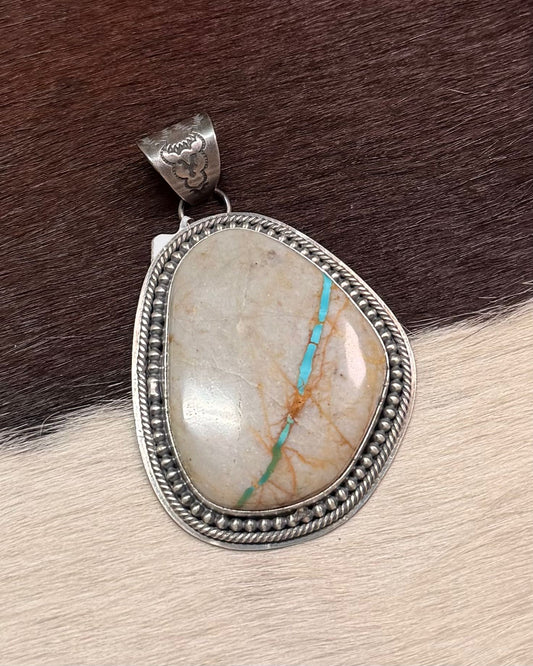 Royston Ribbon Pendant *Native