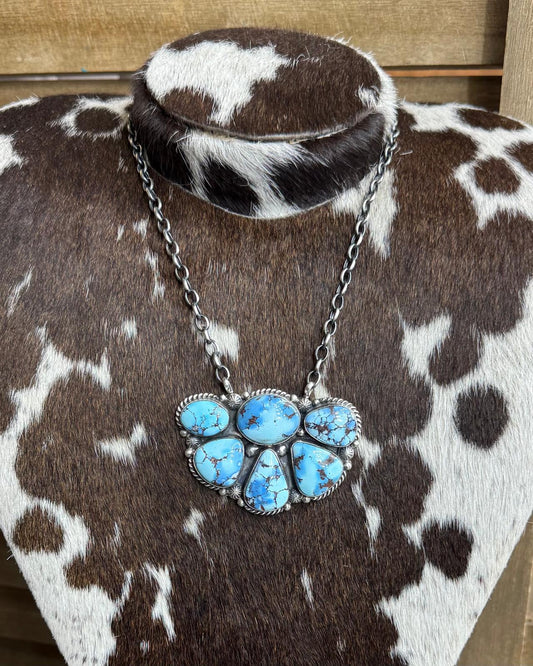 Golden Hills Half Cluster Necklace *Native