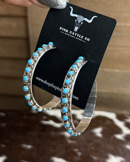 2” Snake Eye Hoops *Native