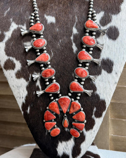 Kathleen L. Red Spiny Squash Blossom *Native