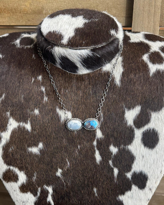 Double Stone Necklace *Native