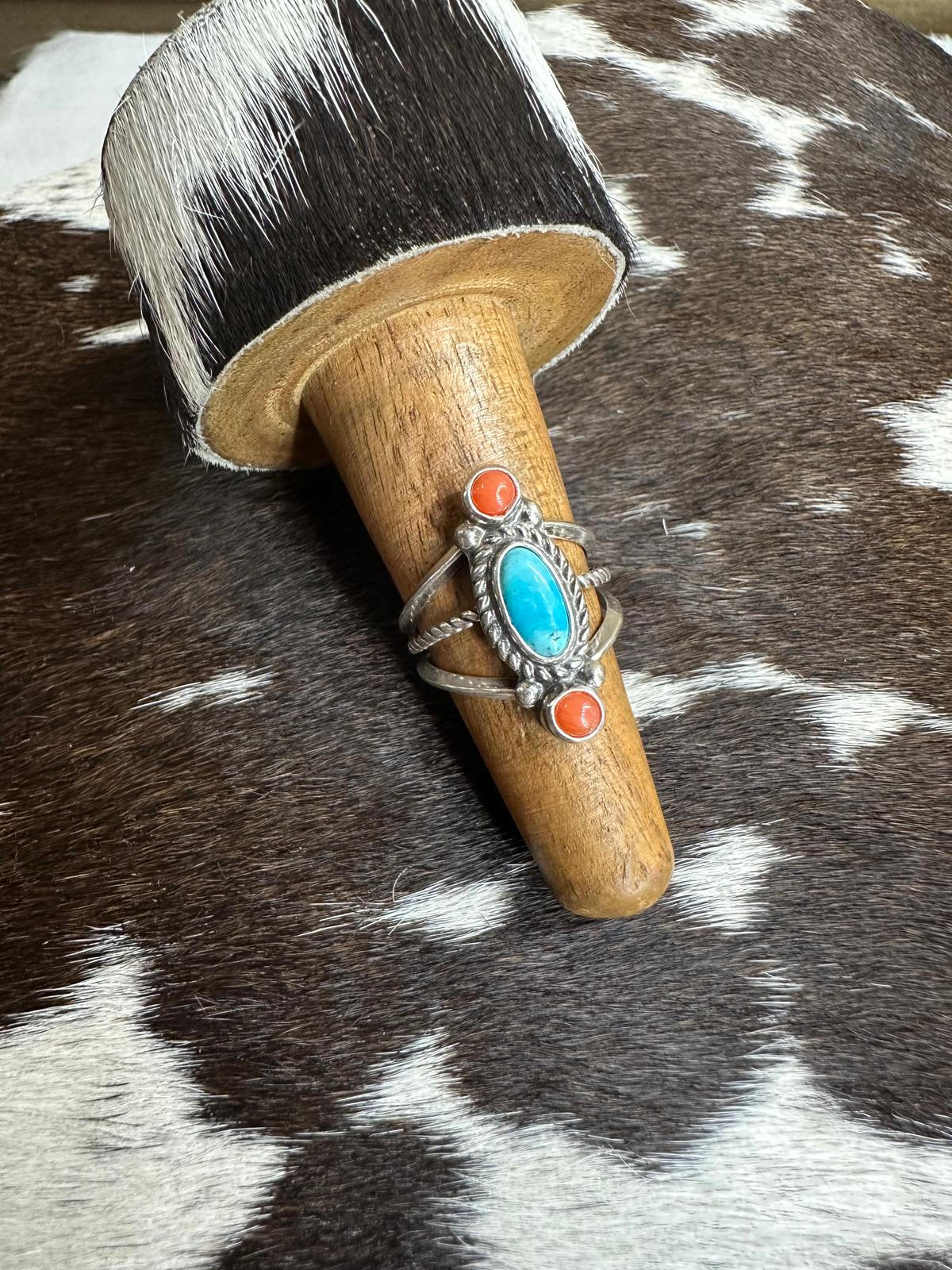 Tina Benally Spiny & Turquoise Sz 8 * Native