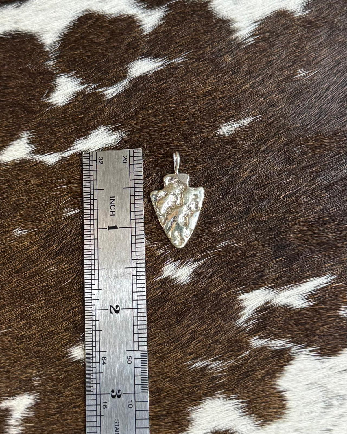Sterling Silver Arrowhead Pendant *Native