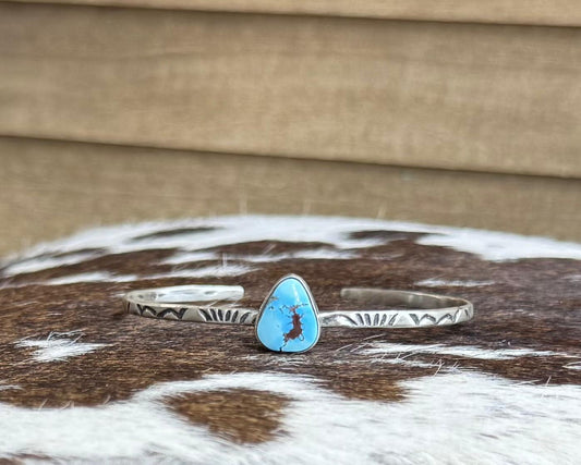 Dainty Teardrop Golden Hills Cuff *Native