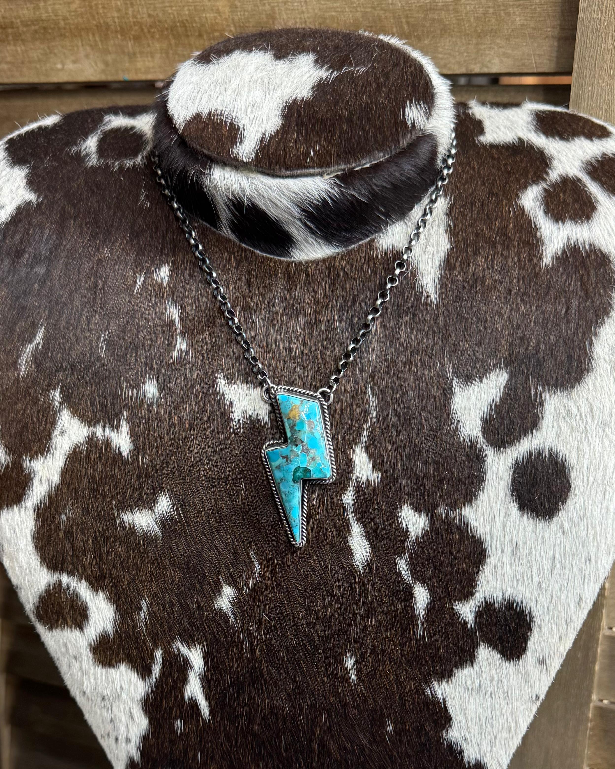 Lightning Bolt Necklace*Native – My Pretty in Pink