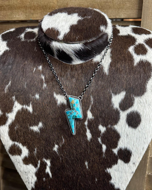 Lightning Bolt Necklace*Native
