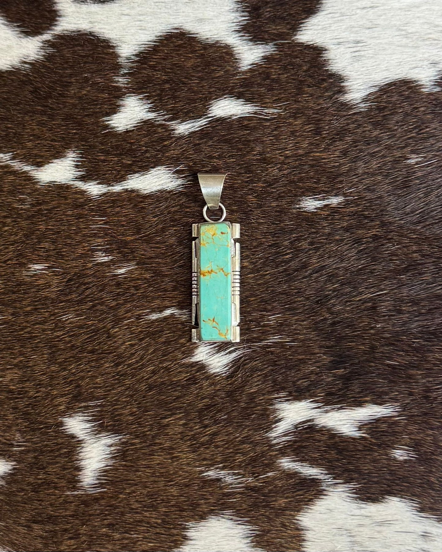 Steve Francisco #8 Inlay Pendant * Native