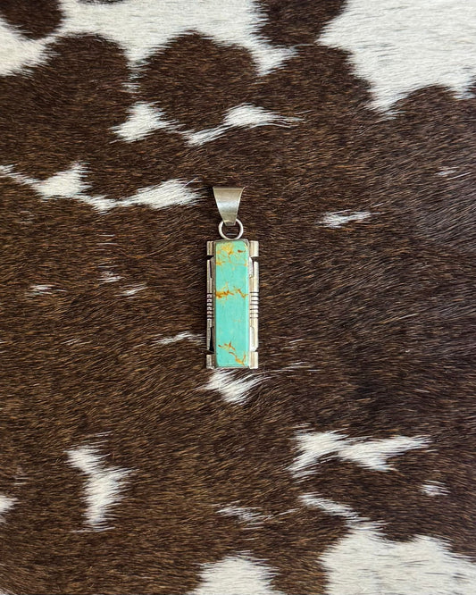 Steve Francisco #8 Inlay Pendant * Native