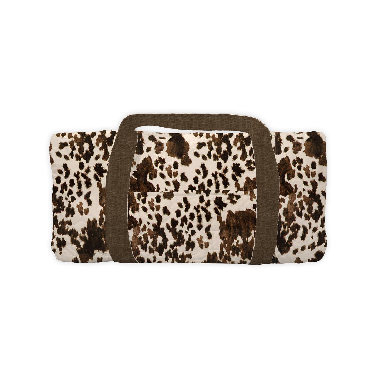 Bella Hide Quilted Duffle Bag