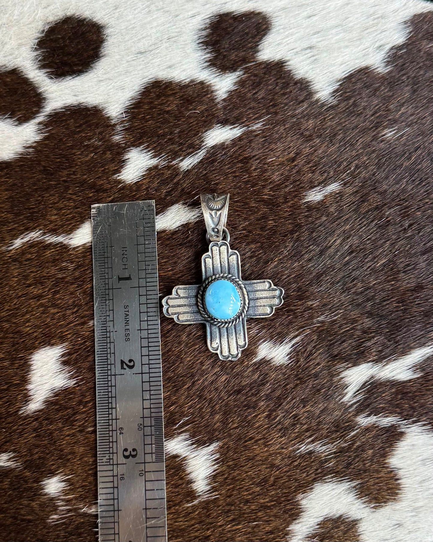 Golden Hills Zia Cross Pendant *Native