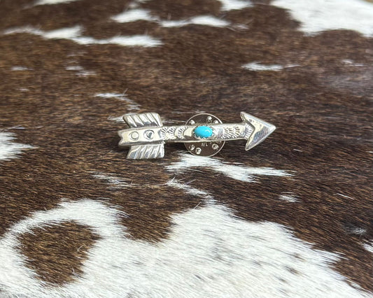 Sterling Arrow pin