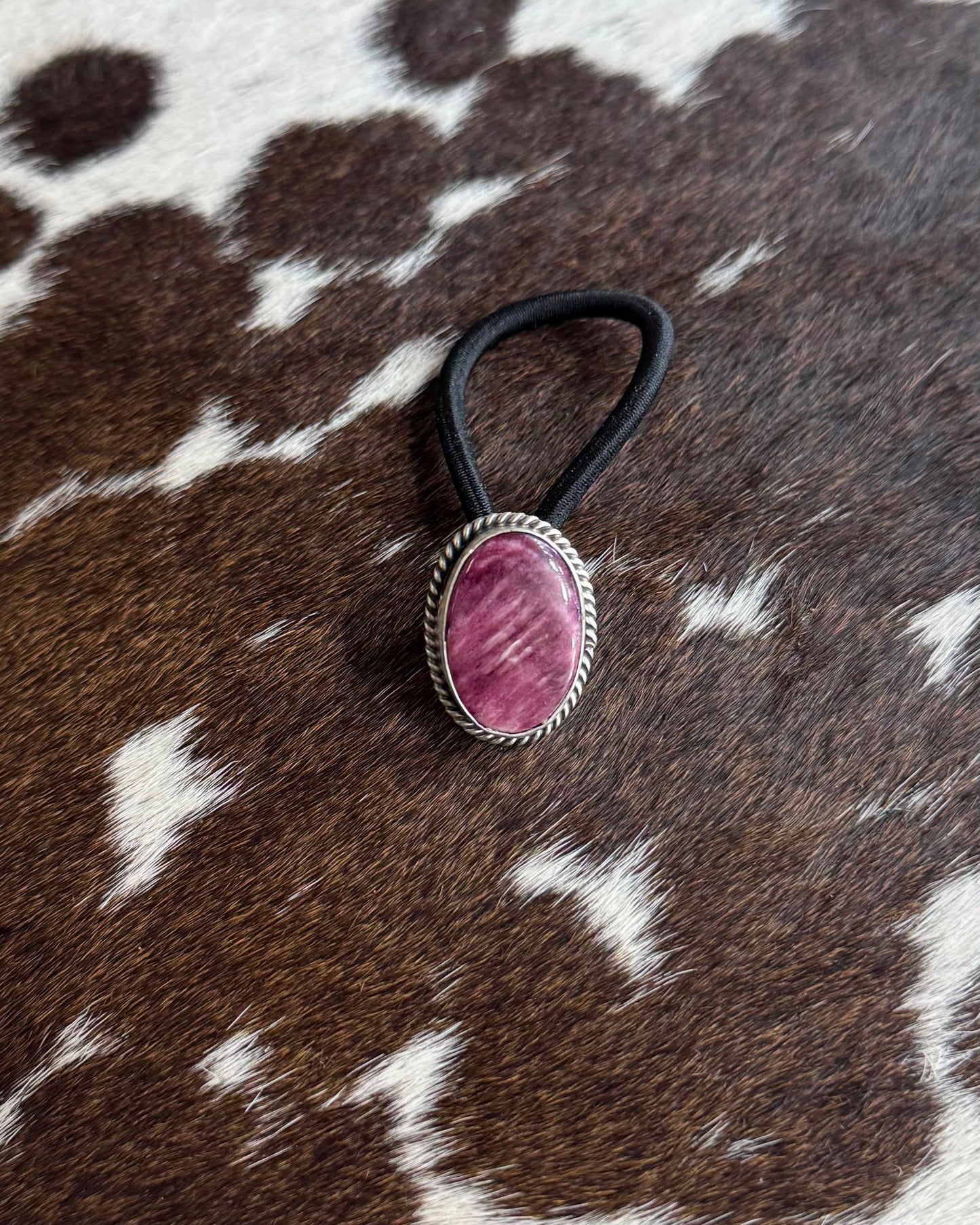 Purple SpinyHair Tie *Native