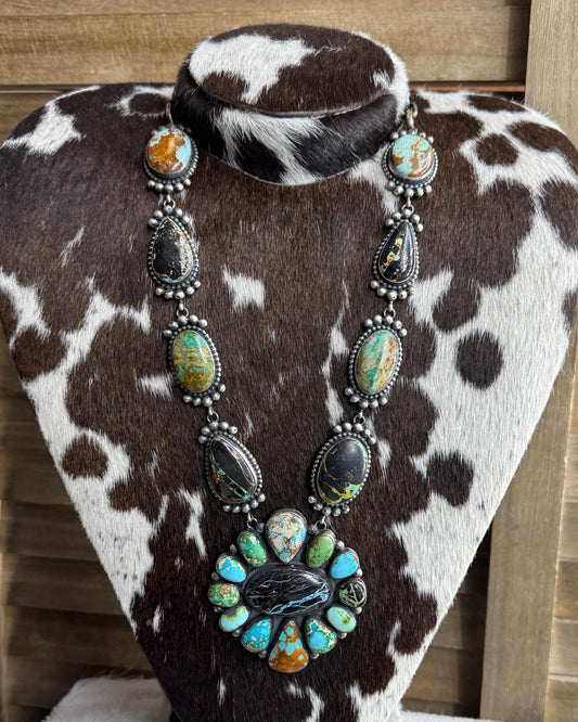 29" Royston & BlackJack Statement Necklace *Native