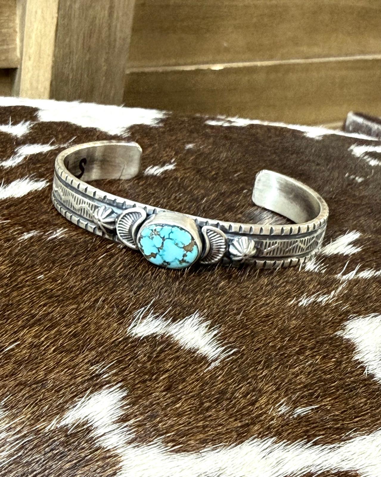 6" Single Stone Starburst Cuff *Native