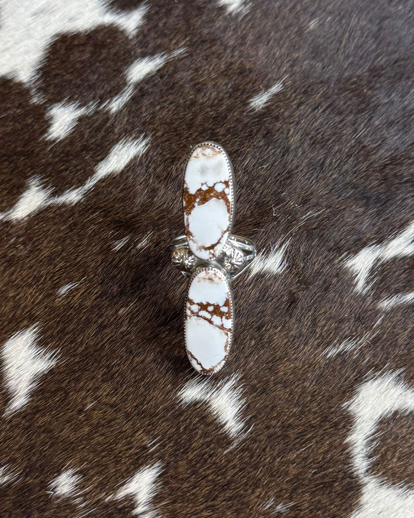 Wild Horse Double Stone Ring *Native