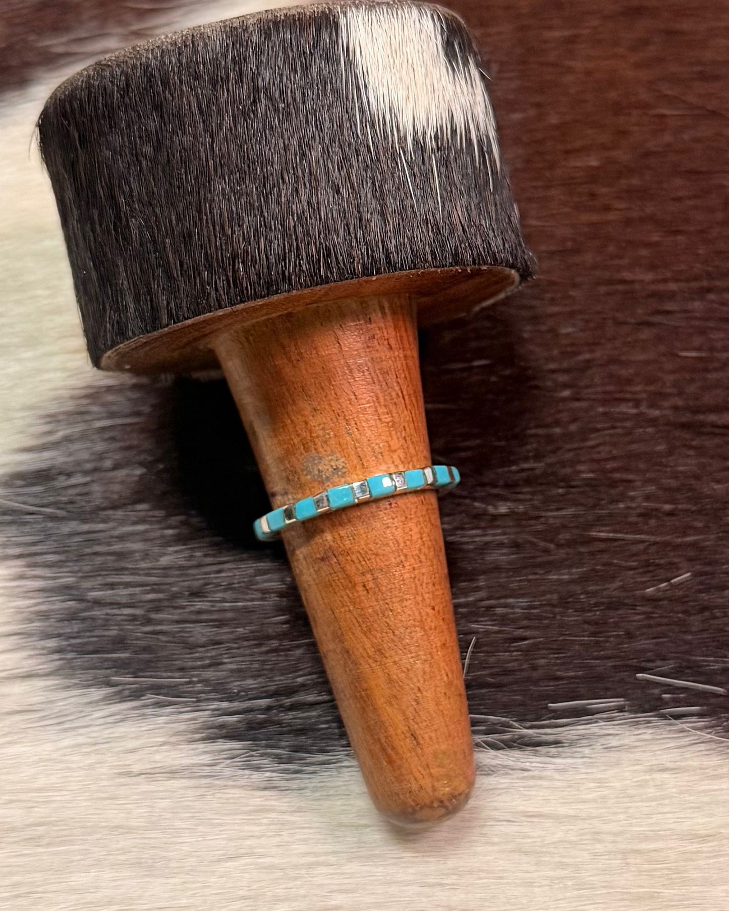Dainty Turquoise Stacker Ring *NonNative