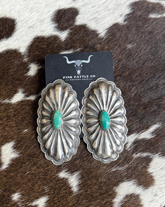 Rita Lee Concho Earrings *Native