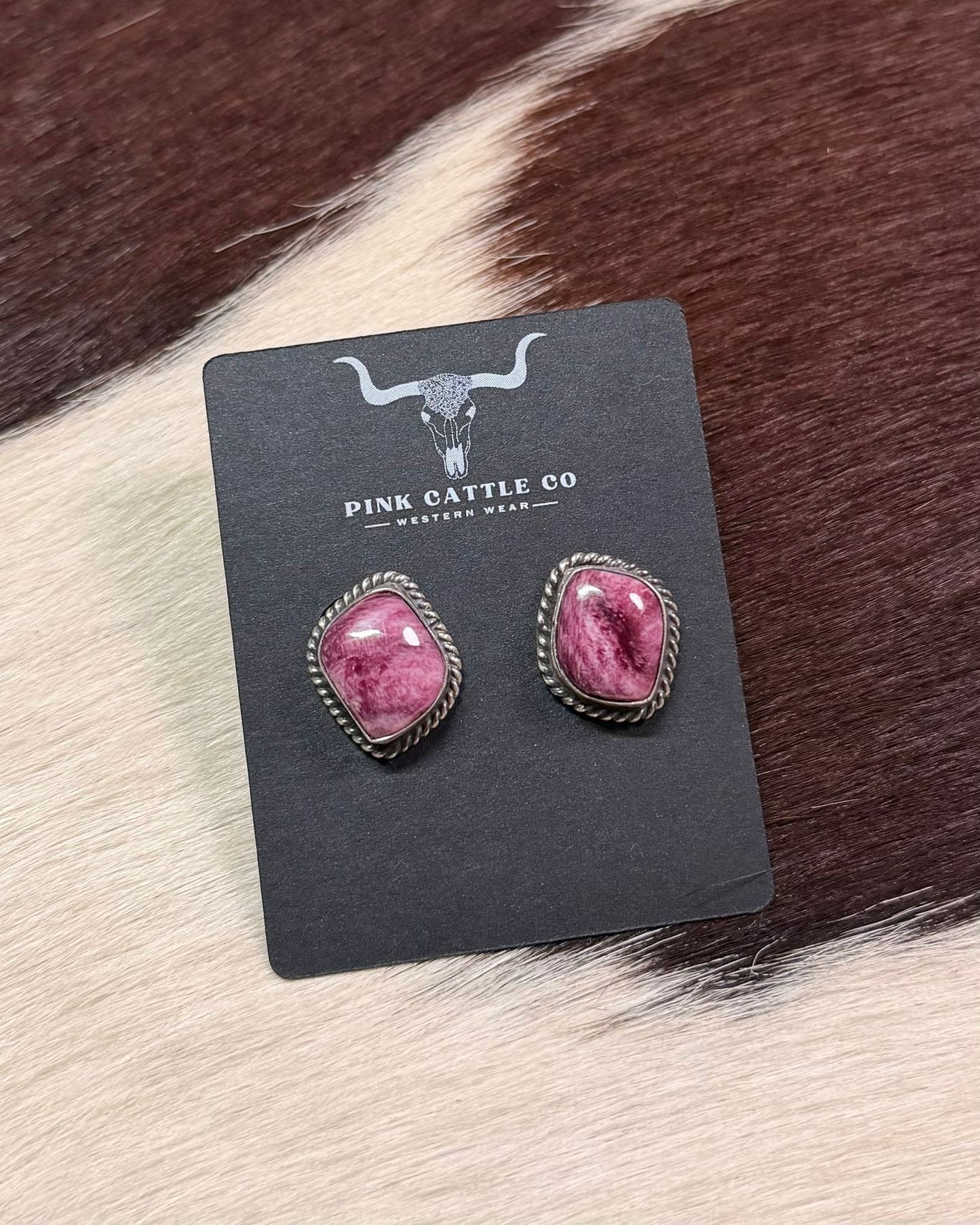 Purple Spiny Studs