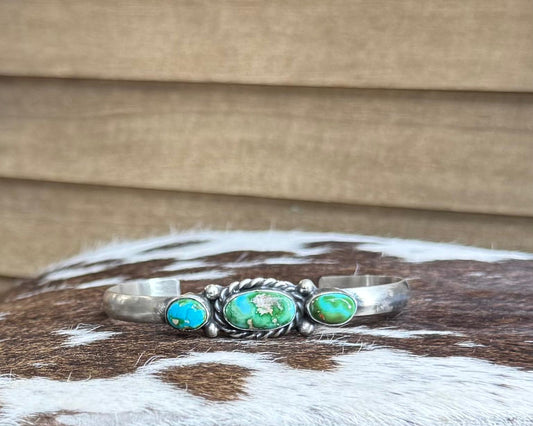 Sonoran 3 Stone Cuff *Native